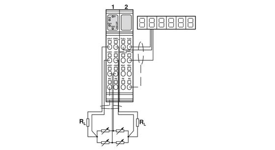 Modulo analogo di livello di protezione IP20 per il settore industriale
