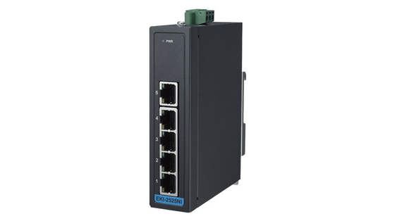 Interfaccia di comunicazione Modbus EKI-2525NI Advantech 5-Port Industrial Ethernet Switch