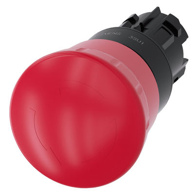 40mm di plastica SIRIUS ACT Pushbutton funghi Non illuminato Emergency Stop Push Trigger Action