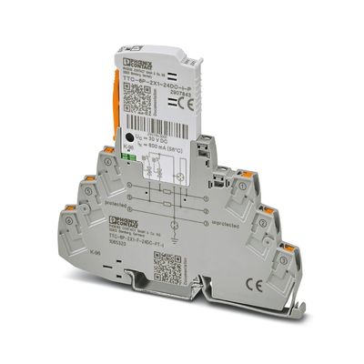 1065320 TTC-6P-2X1-F-24DC-PT-I Phoenix Contact Surge Protector 4 Polo Corrente nominale di scarica 2.5