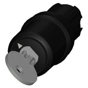 2 posizioni Plastico PLC chiavetta per SIRIUS ACT 3SU1000-5BF11-0AA0 mantenuto 90