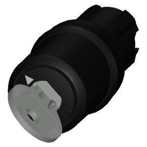 Interruttore di chiavi in plastica per SIRIUS ACT BKS 3SU1000-5SF01-0AA0 2 Posizioni 90 BKS mantenuto
