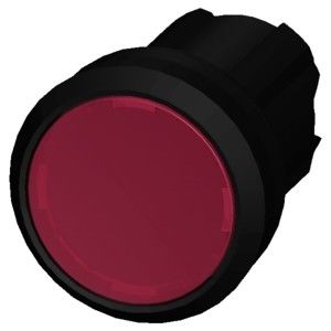 Buttone rosso piatto illuminato 3SU1001-0AB20-0AA0 SIRIUS ACT Pushbutton Materiale plastico
