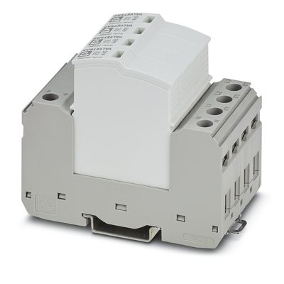 VAL-SEC-T2-4 0-440-FM Tipo 2 Protezione da sovratensioni 125V DC 200mA DC 3 poli per il cliente