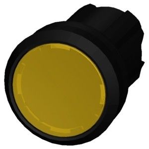 3SU1001-0AB30-0AA0 SIRIUS ACT Pulsante in plastica gialla con pulsante piatto illuminato
