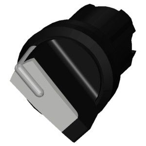 PLC 3SU1002-2BF60-0AA0 Maniglia corta in plastica 2 posizioni mantenuto Bianco SIRIUS ACT Selector Switch