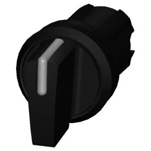 3SU1002-2BL10-0AA0 SIRIUS ACT Selector Switch Nero Manico in plastica 3 posizioni