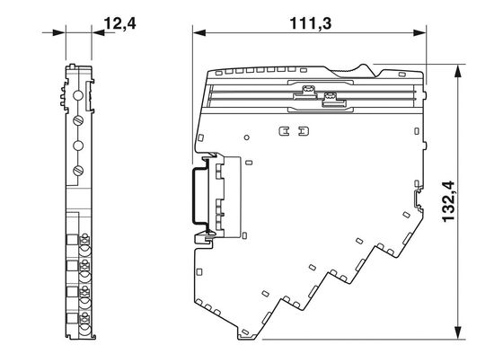 CAPAROC E2 12-24DC/2-10A Interruttore per apparecchiature elettroniche a 2 poli Numero
