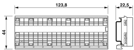 20mm Bus Bar 22 CAPAROC CR 1110989 La soluzione perfetta per la distribuzione di energia