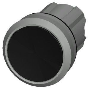 PLC 3SU1050-0AB10-0AA0 Metallo lucido non illuminato pulsante piatto nero Sirius ACT pulsante