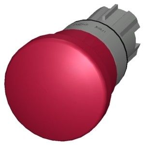 Fermo di emergenza Spingimento del grilletto Azione SIRIUS ACT Pushbutton funghi 3SU1050-1HA20-0AA0