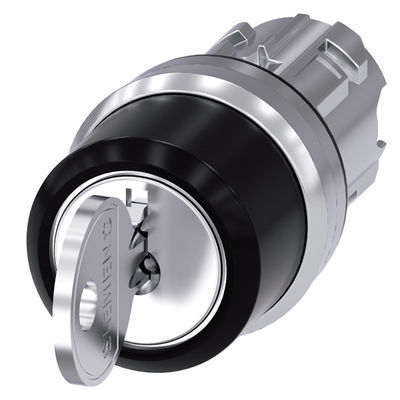 3SU1050-4BM01-0AA0 RONIS Metallizzata chiavetta lucida con 3 posizioni e 2x45 SIRIUS ACT