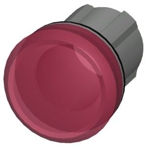 PLC 3SU1051-6AA20-0AA0 Lente liscia lucida metallica Rossa SIRIUS ACT Pilot Light per il controllo