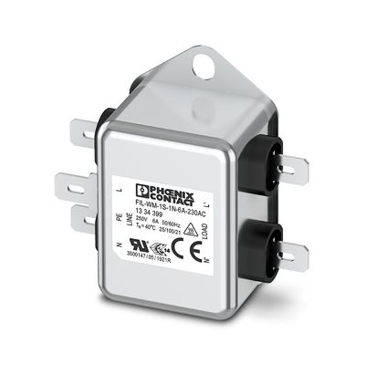230AC filtro EMC FIL-WM-1S-1N-6A-50 Hz 60 Hz tensione nominale frequenza centrale nominale