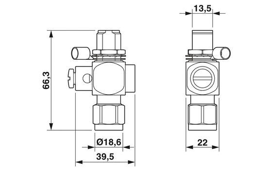 Protezione contro le sovratensioni CN-LAMBDA/4-5.9-SB a 1 polo con tensione nominale di 5V DC