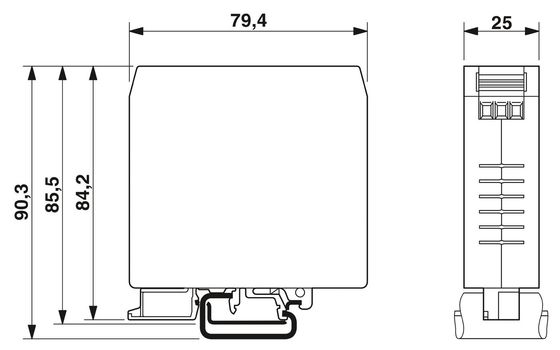 NEF 1-1 Filtro EMC con 240 V AC L-N 50 Hz 60 Hz Vettazione nominale Performance ottimale