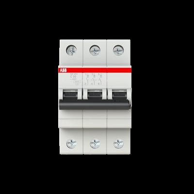 MCB SH203-C50 Interruttore di circuito in miniatura 3P C 50 A Curva BCD C Frequenza nominale Hz 50
