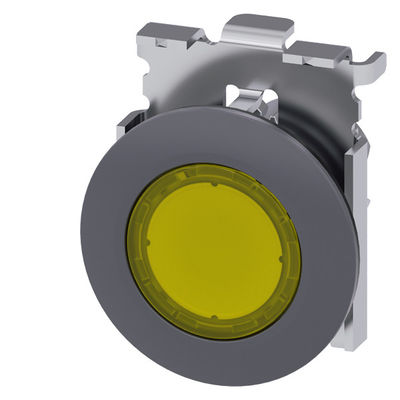 PLC 3SU1061-0JB30-0AA0 Metallo Matt illuminato pulsante piatto e bezel per il montaggio in profondità