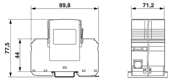 2800184 VAL-MS-T1/T2 335/12.5/3 1 1/2 Classe 1/2 Protezione da fulmini/surge per 4 poli