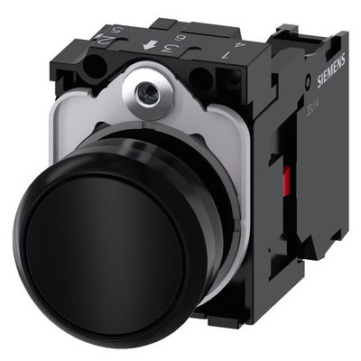 Tasto piatto non illuminato con terminale a vite PLC 3SU1100-0AB10-1CA0 Tasto momentaneo in plastica