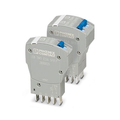 50 V DC 2800835 CB TM1 0.5A SFB P Dispositivo termomagnetico Interruttori di circuito 5 poli