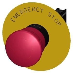 SIRIUS ACT pulsante funghi completo per 3SU1100-1HB20-1PG0 arresto di emergenza