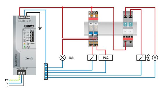 Interruttori di circuito per dispositivi magnetici termici di prim'ordine 2800841 CB TM1 6A SFB P