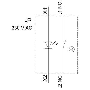 PLC 3SU1106-0AB20-1CA0 SIRIUS ACT Unità completa pulsante di plastica illuminato momentaneo