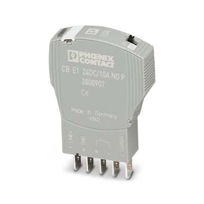 24 V DC 2800907 CB E1 24DC/10A NO P Interruttore di circuito per apparecchiature elettroniche 5 poli