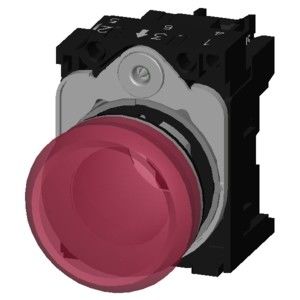 3SU1152-6AA20-1AA0 Luce pilota per SIRIUS ACT Illuminato metallo lucido