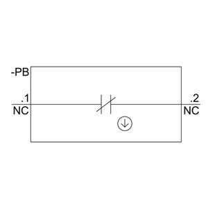 Modulo di contatto SIRIUS ACT per il montaggio anteriore 3SU1400-1AA10-1CA0