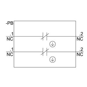 Modulo di contatto 2NC per PLC 3SU1400-1AA10-1EA0