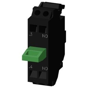 PLC 3SU1400-2AA10-3BA0 modulo di contatto SIRIUS ACT con terminale a molla 1NO