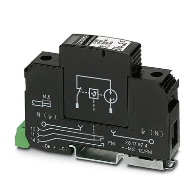 5V AC a 250V AC 2817974 F-MS 12/FM Tipo 2 protettore contro le sovratensioni con e prestazione 2 poli