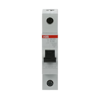 MCB SH201-C32 Interruttore di circuito in miniatura 1P 32A Adatto a varie applicazioni