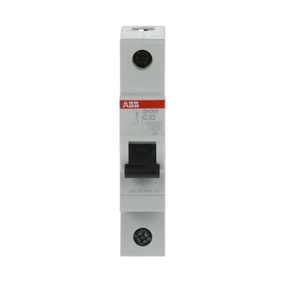 MCB SH201-C32 Interruttore di circuito in miniatura 1P 32A Adatto a varie applicazioni