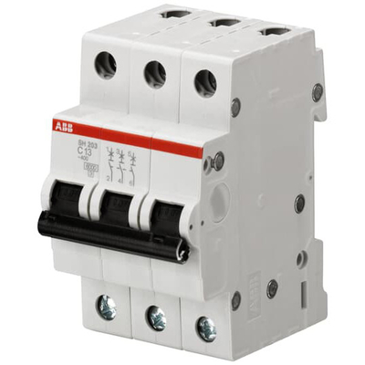 MCB SH203-D4 Interruttore di circuito in miniatura 3P D 4 A per sistemi di distribuzione di energia