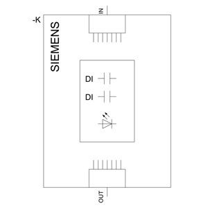 Automazione industriale con modulo terminale PLC 3SU1401-1MC50-1CA1 SIRIUS ACT PROFINET