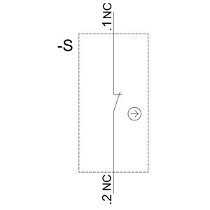 3SU1550-1AA10-1CA0 SIRIUS ACT Portatore e modulo universale in metallo di plastica 3 posti A terminale a vite 1NC