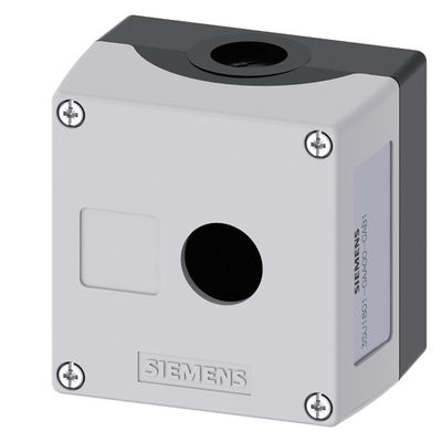 PLC 3SU1801-0AA00-0AB1 Casella di plastica rotonda da 22 mm per 1 dispositivo di comando del punto di controllo