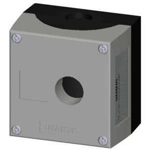PLC 3SU1801-0AA00-0AB1 Casella di plastica rotonda da 22 mm per 1 dispositivo di comando del punto di controllo