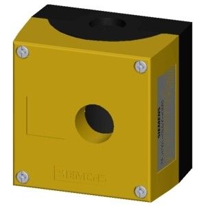 PLC 3SU1801-0AA00-0AB2 22 mm parte superiore rotonda contenente un involucro giallo per dispositivi di comando 22 mm