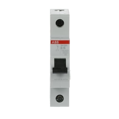 1P B 20 A Capacità di rottura MCB SH201-B20 Miniatur circuit breaker 20A Corrente nominale