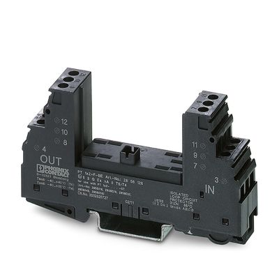 48 V di tensione nominale di corrente continua Protezione da sovratensioni Base 2856126 PT 1X2 F-BE con 1 polo