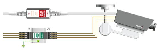 48 V di tensione nominale di corrente continua Protezione da sovratensioni Base 2856126 PT 1X2 F-BE con 1 polo