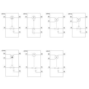 6.8*93.1*102.5MM PLC 7PV1508-1AW30 Relay Timing Relay con teoria del relè di tensione