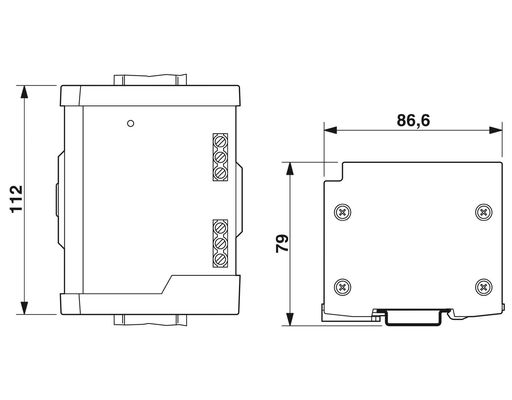 2856702 SFP 1-20/120AC Dispositivi di protezione contro le sovratensioni da filtro EMC per apparecchiature ad alta tensione