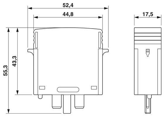 2858328 F-MS 12-UD ST Protezione contro le sovratensioni di tipo 2 per sistemi a 12 V di cui ci si può fidare