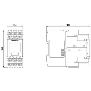 PLC 3TK2810-1BA41 di alta precisione con terminale a vite