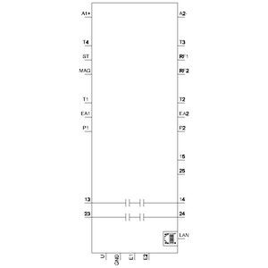 Assicurare la sicurezza con il PLC 3TK2810-0BA02 di monitoraggio dello stato di fermo e terminale a molla